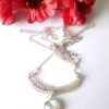 Collier argent sterling pierre naturelle Labradorite et couronne de laurier en argent massif – Image 3